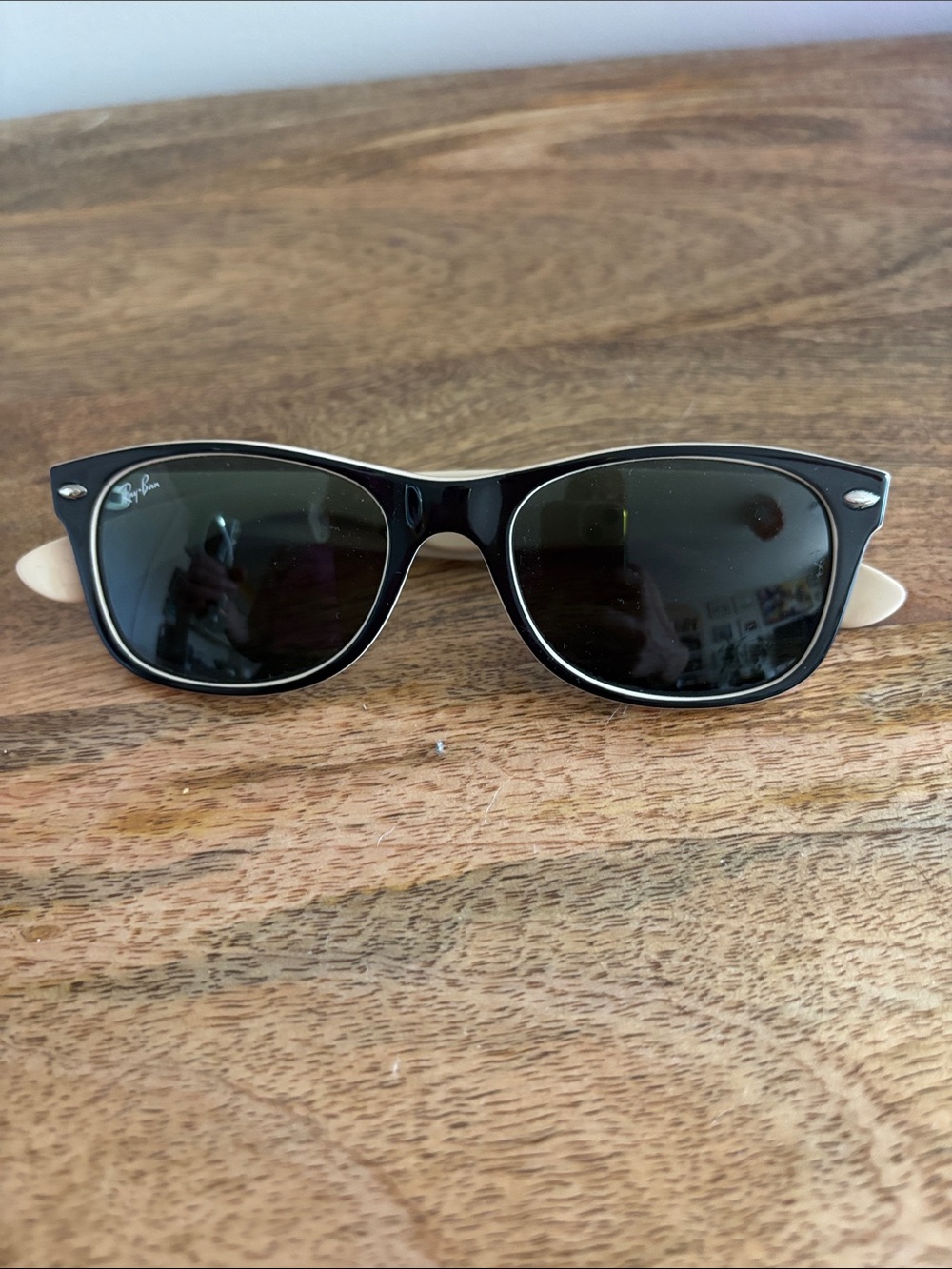 Ray-Ban Black Wayfarer-Style Sunglasses
